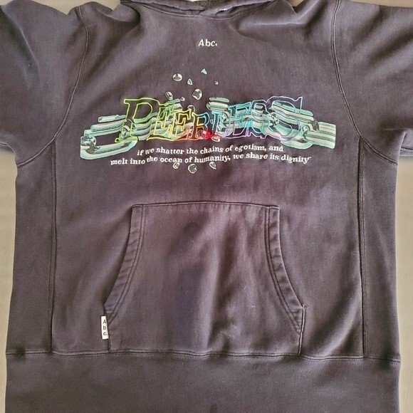 A.B.C. Advisory Board Crystals Peerless Pullover Embroidered Black Hoodie L / XL - Picture 3 of 16